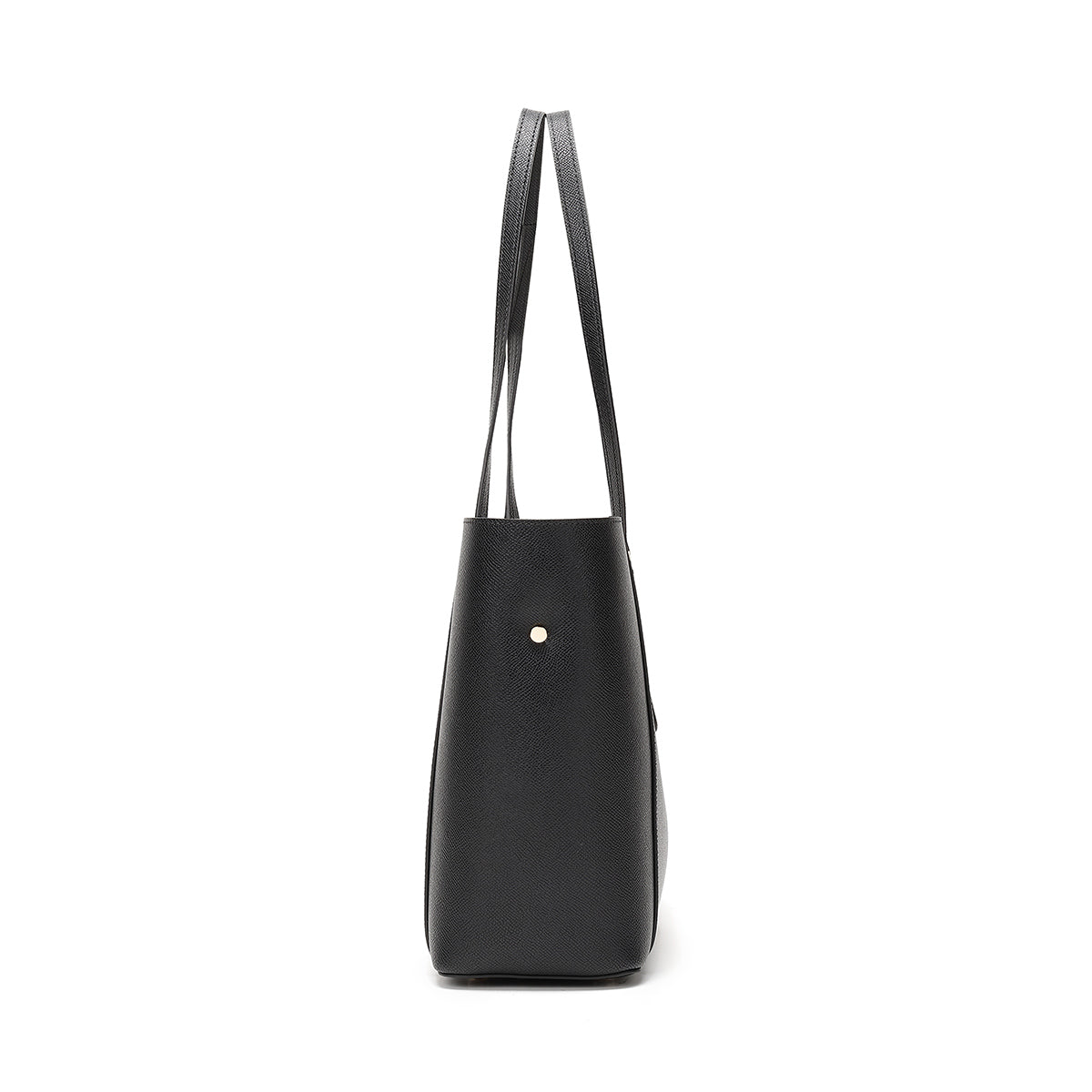 Women's Large Black Shoulder Handbag - Spacious Design, Sleek Black Color, Diverse Style Options